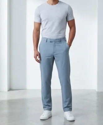 ​​Chino pants in technical fabric