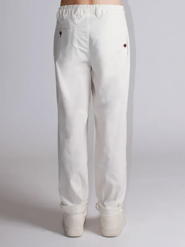 Linen blend pants
