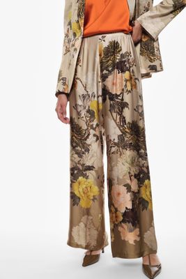 ​Floral print flared pants