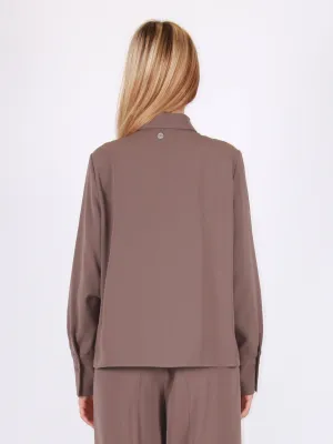 ​Classic shirt in flowing fabric