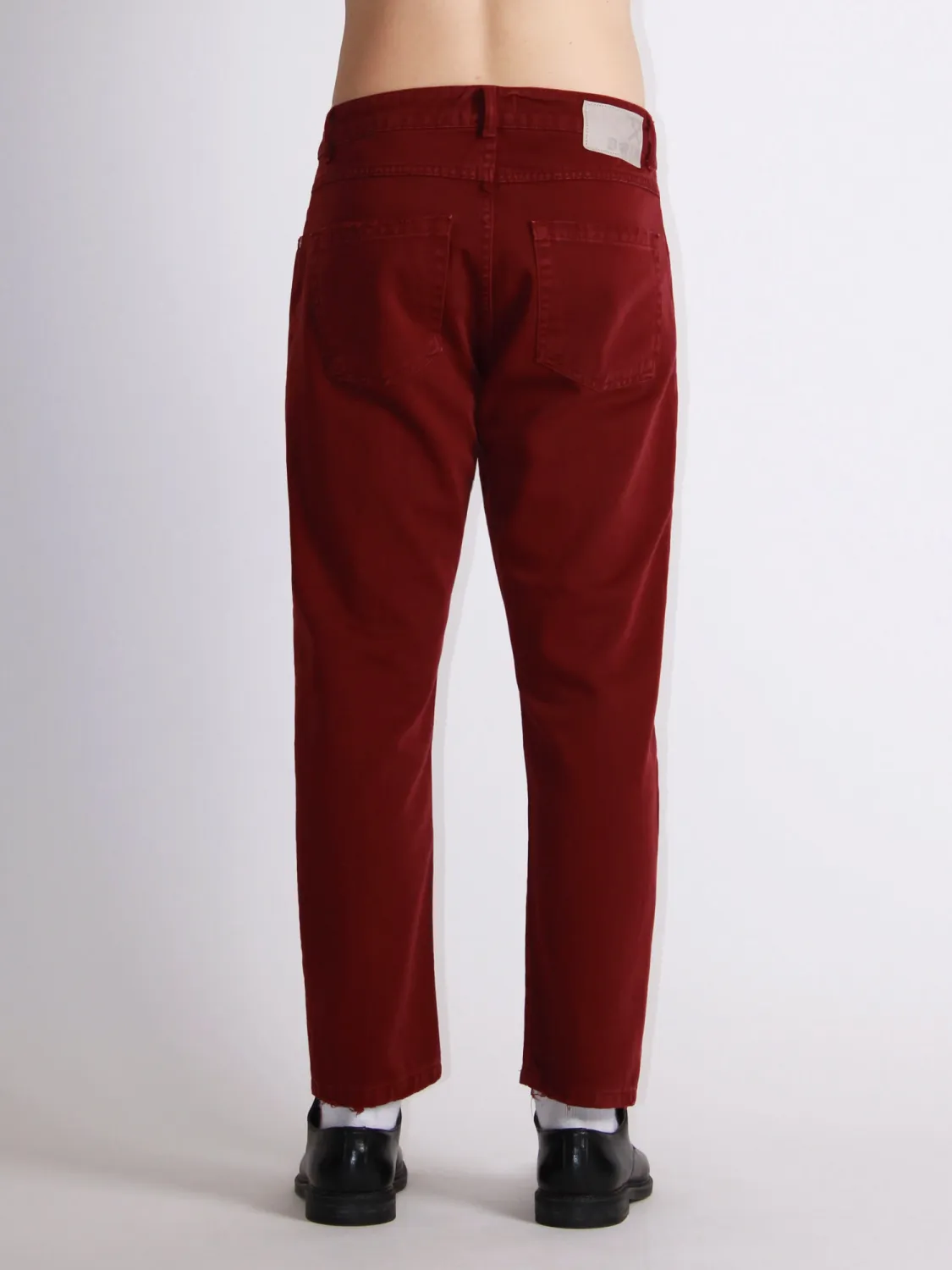 Colored denim pants