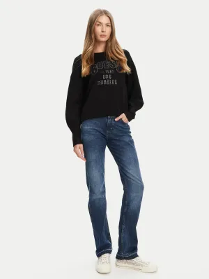 ​Mid-rise cigarette jeans