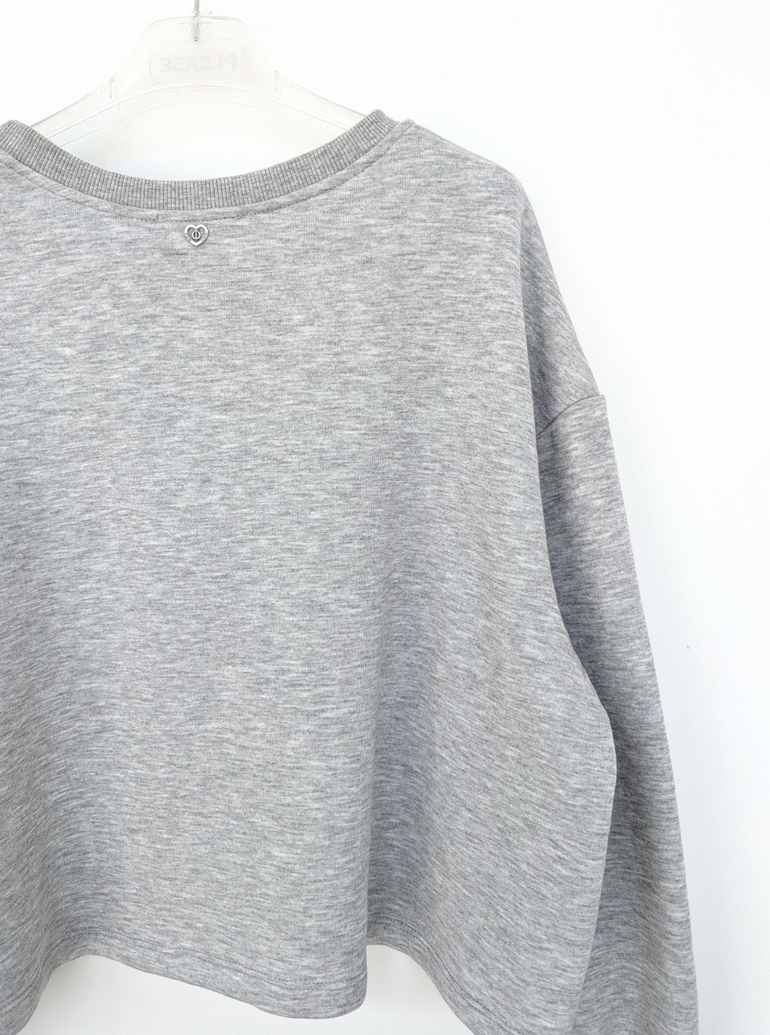 Crewneck sweatshirt with bows