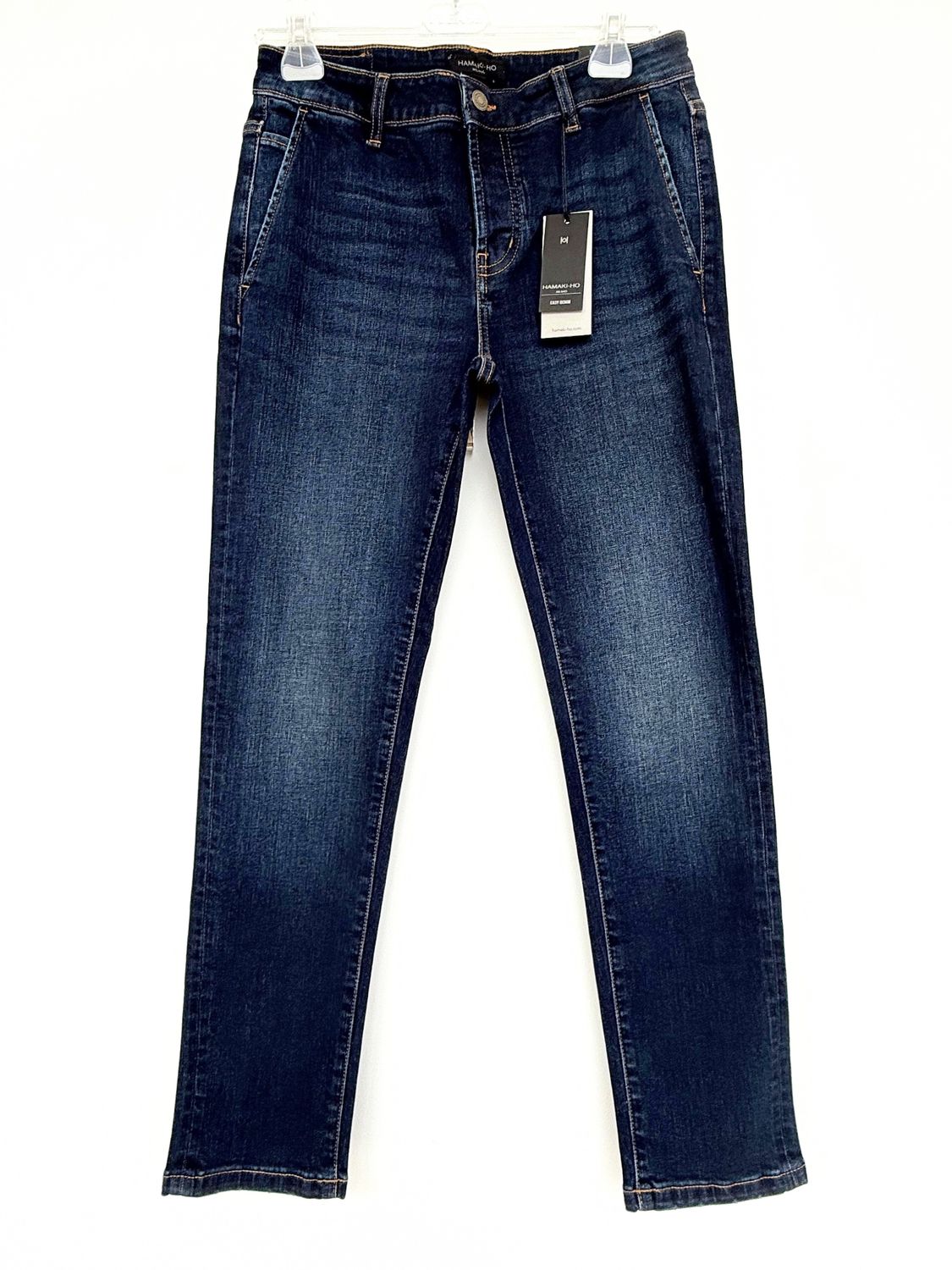 Slim-fit dark denim jeans Slim-fit dark denim jeans