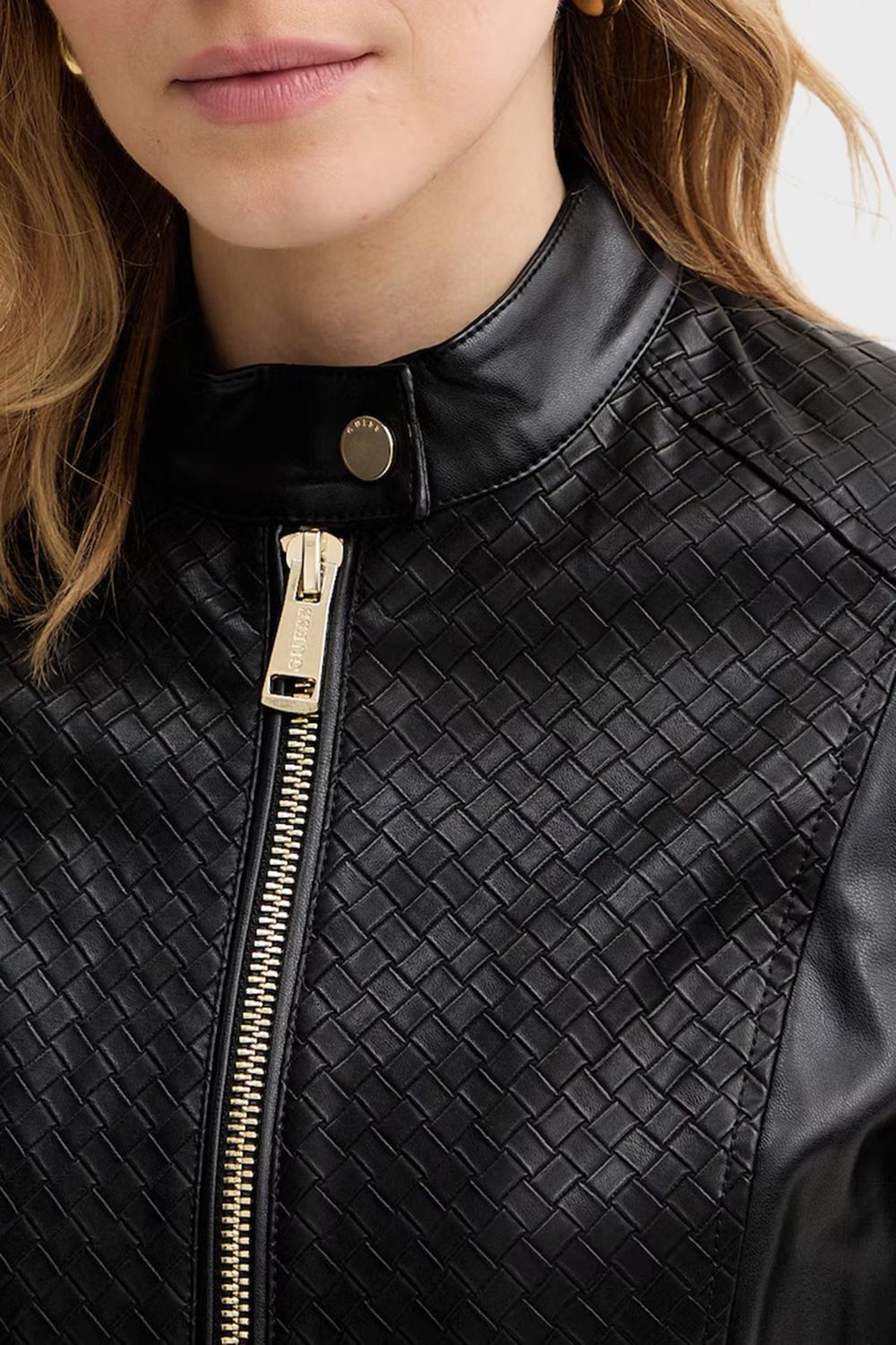 ​Faux leather biker jacket
