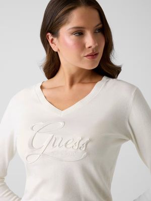 Slim-fit V-neck sweater
