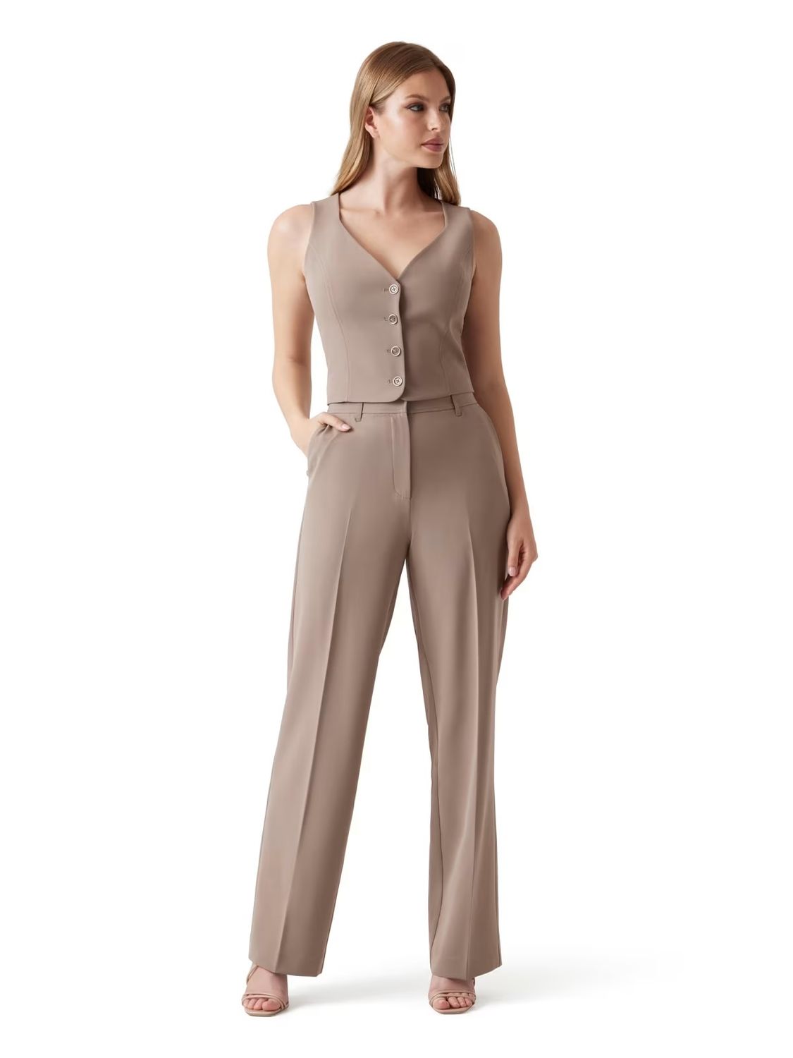 ​Wide-leg chinos
