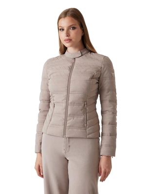 ​Slim-fit quilted jacket