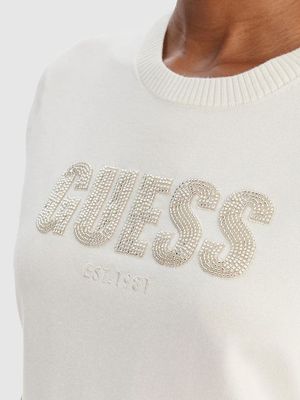 Regular-fit crew neck sweater