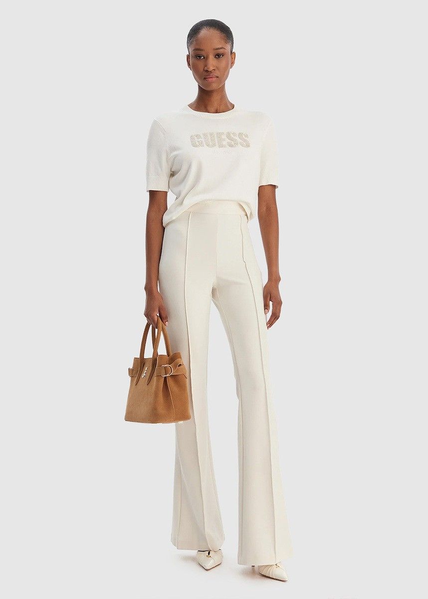 Regular-fit crew neck sweater