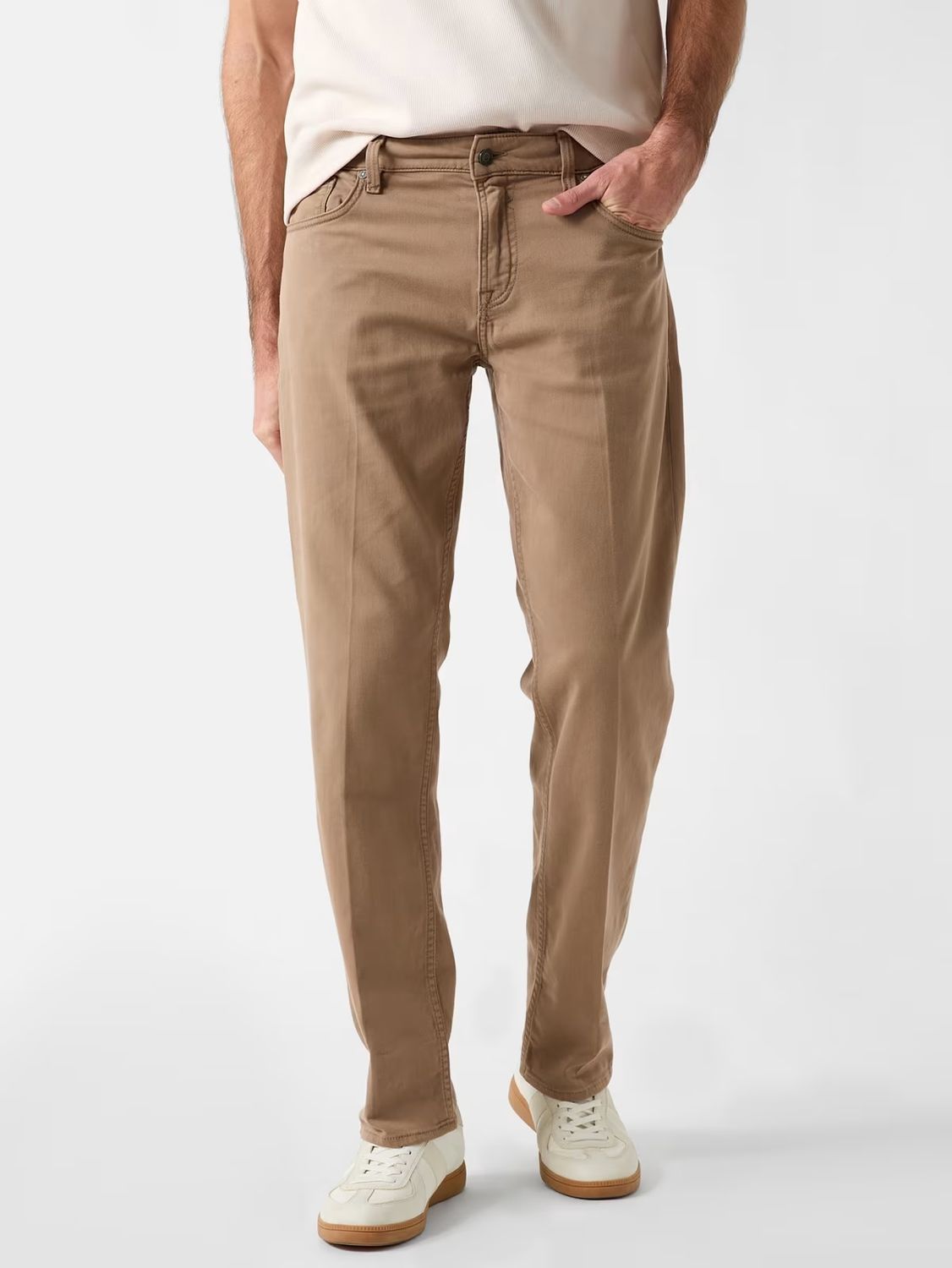 ​Regular-fit denim pants