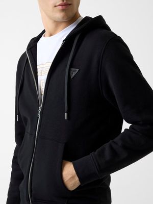 Basic zip-up hoodie