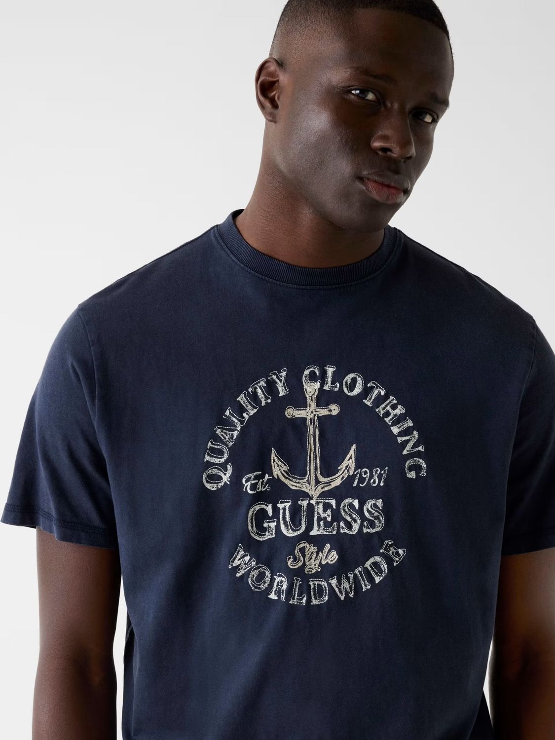 ​Regular-fit T-shirt with anchor print