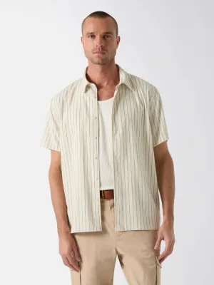 Regular-fit striped shirt