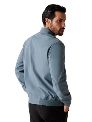 Bomber jacket in technical fabric