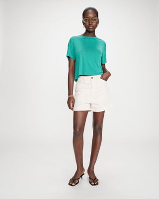 Oversized modal T-shirt