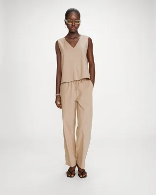 Regular-fit cotton top