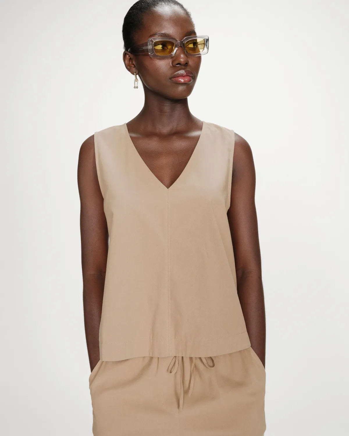 ​Regular-fit cotton top