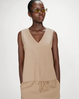 ​Regular-fit cotton top