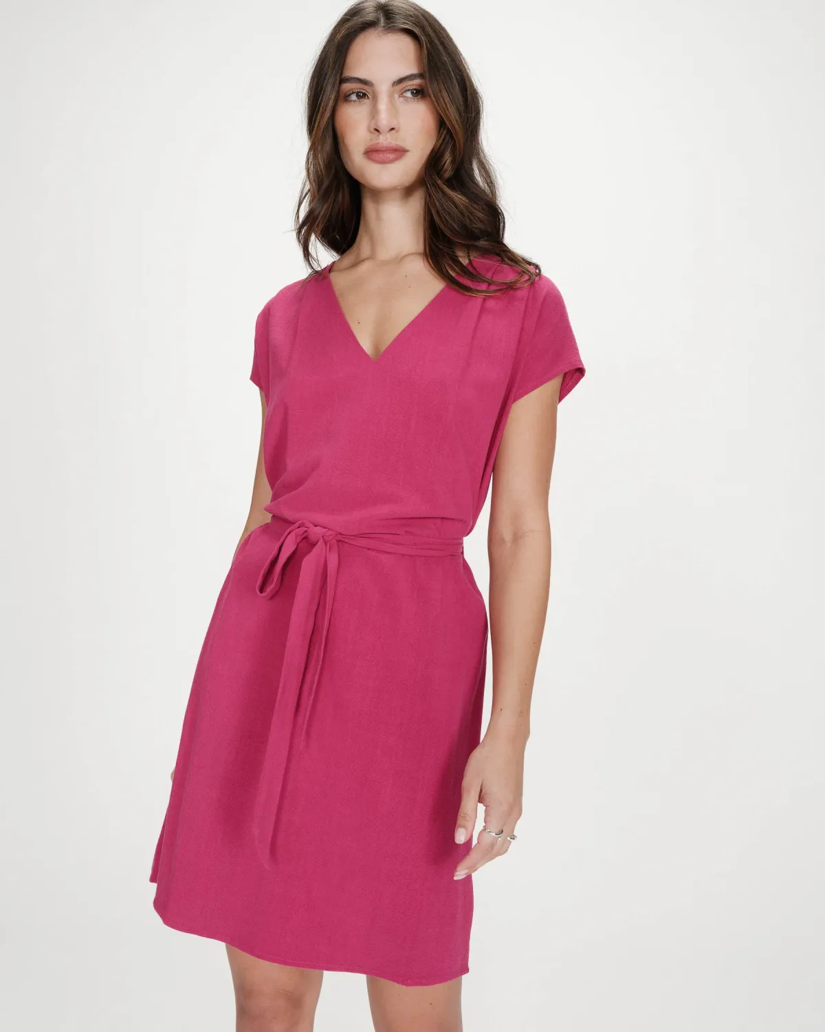 ​Short viscose dress