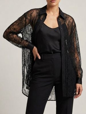 ​Long lace blouse