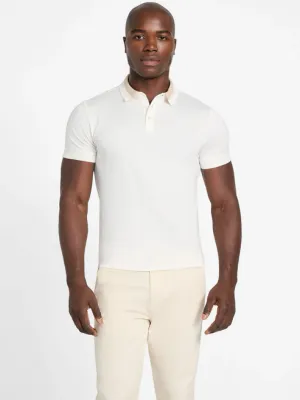 ​Slim-fit pique polo shirt