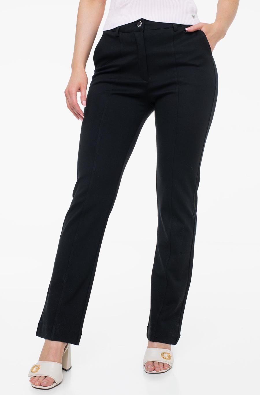 ​Straight-leg trousers in technical fabric