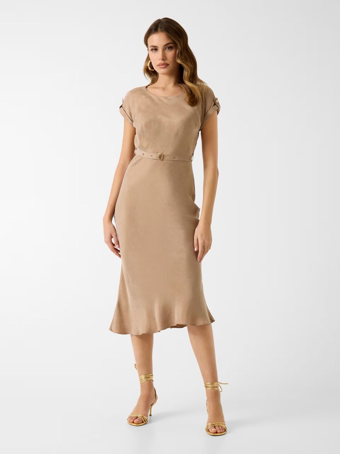 ​Tencel midi dress