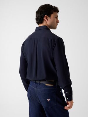 Regular-fit lyocell shirt