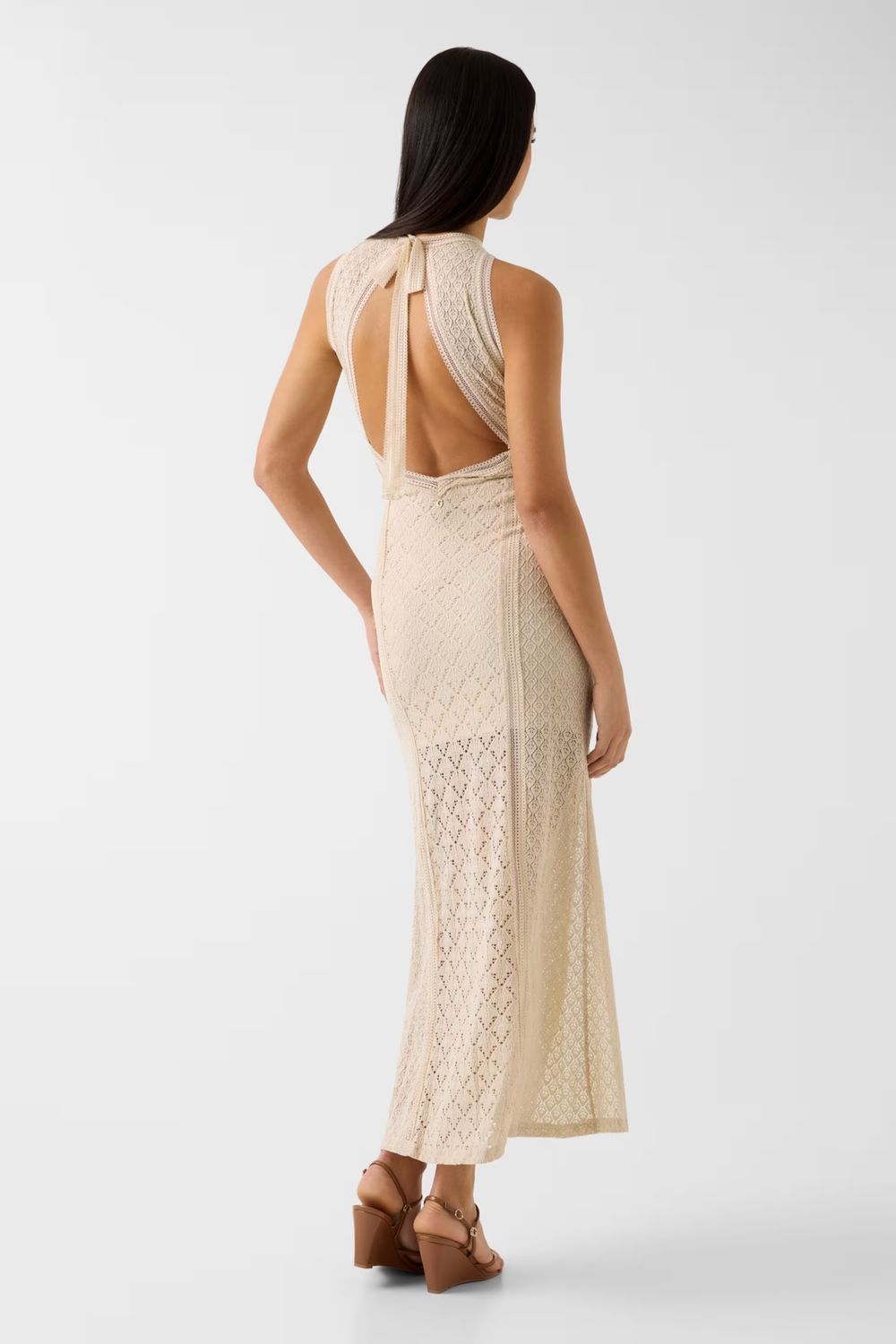Long lace dress