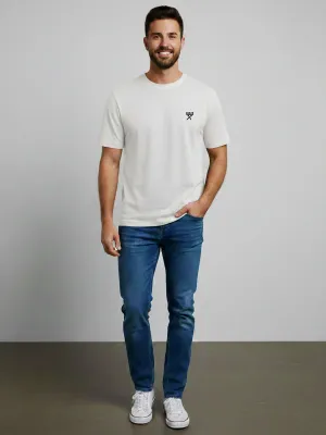 ​Regular-fit T-shirt in pure cotton