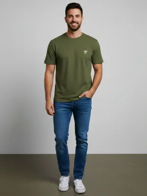 ​Regular-fit T-shirt in pure cotton
