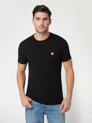 ​Slim-fit basic stretch jersey T-shirt