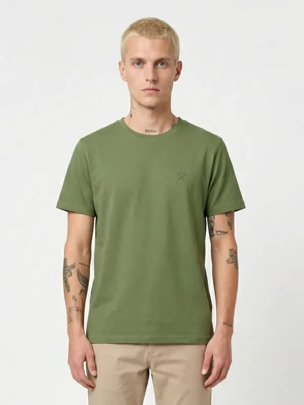 ​Basic piquet crewneck T-shirt