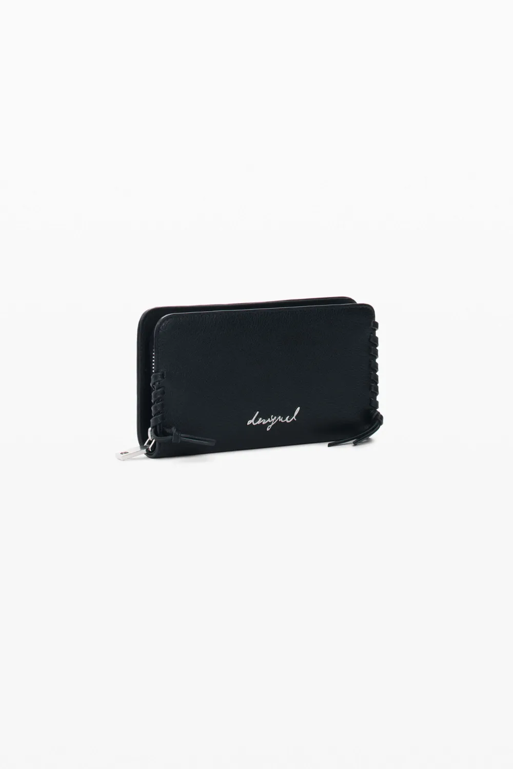 ​Medium wallet with metal logo