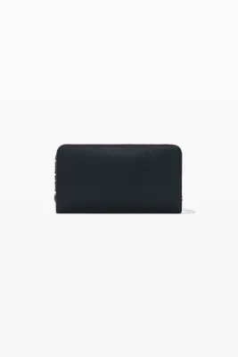 ​Medium wallet with metal logo