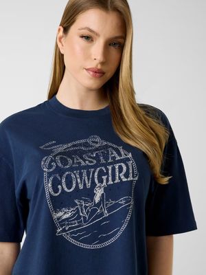 Over t-shirt with strass