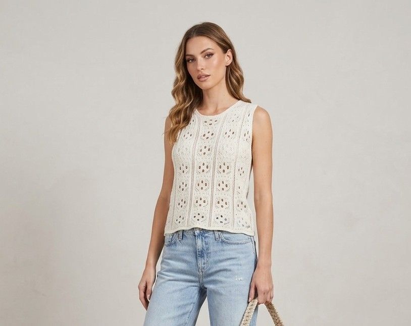 ​Crochet knit top