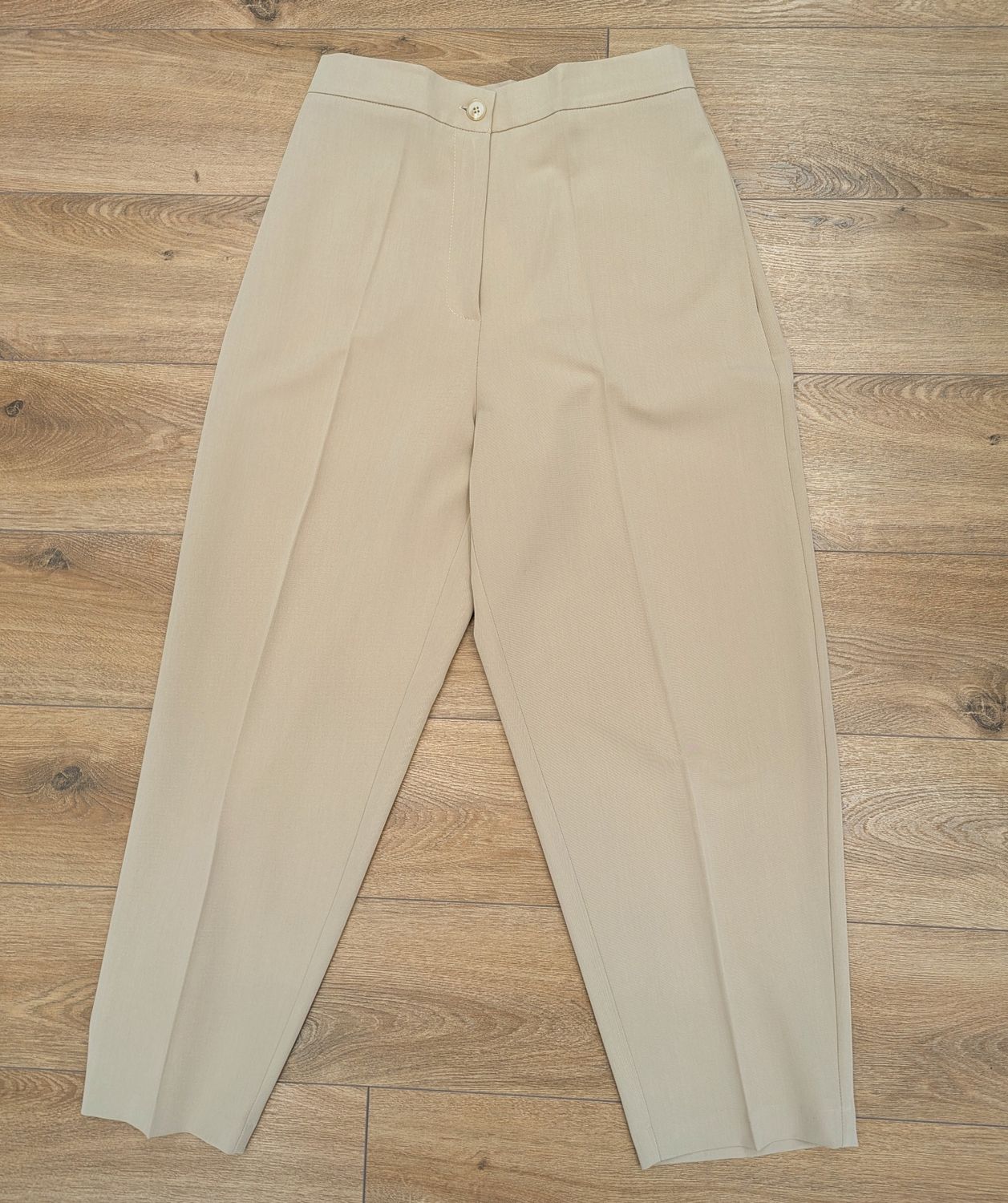 Viscose blend balloon pants