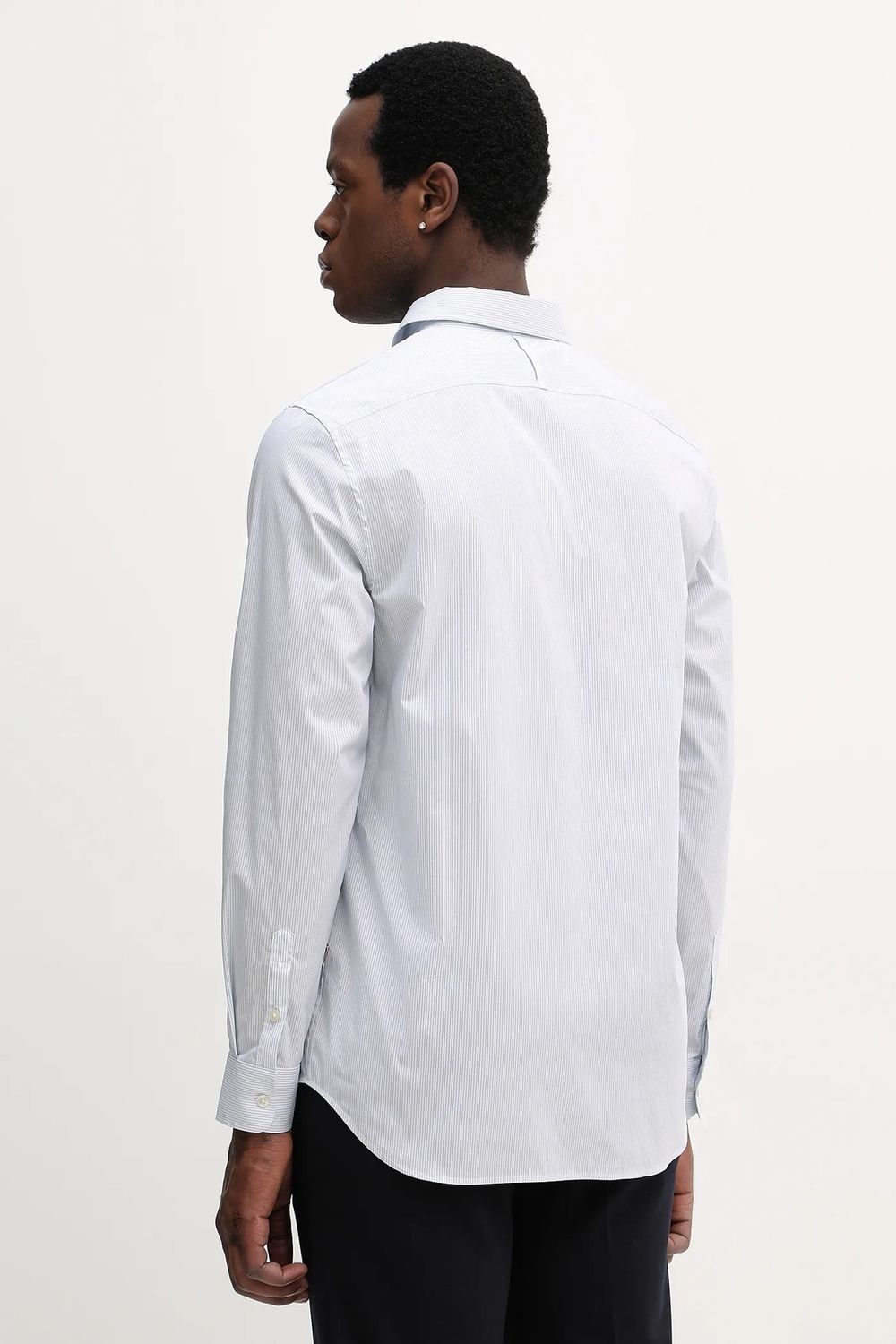 Regular micro-pattern shirt