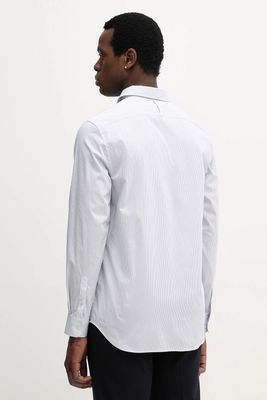 Regular micro-pattern shirt
