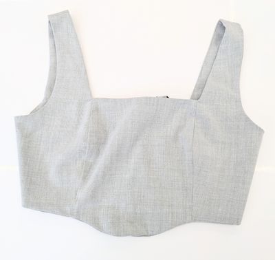​Cropped bustier top