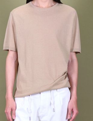​Regular-fit knit T-shirt
