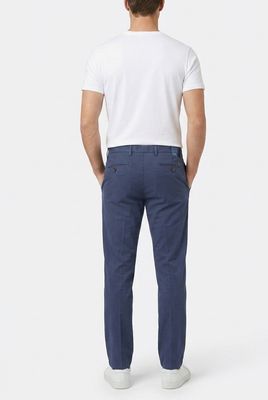 Slim-fit chino twill pants