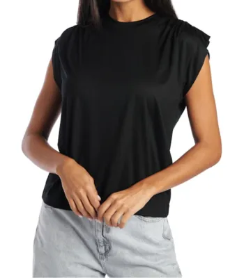 Regular-fit lyocell T-shirt