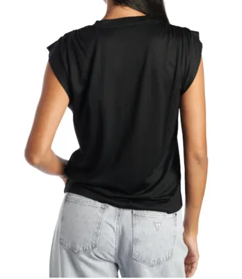 Regular-fit lyocell T-shirt