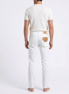 Slim five-pocket pants