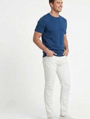Slim five-pocket pants