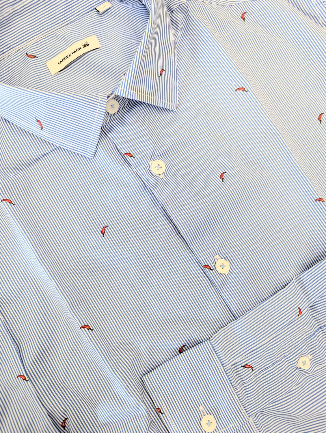 Slim-fit striped shirt