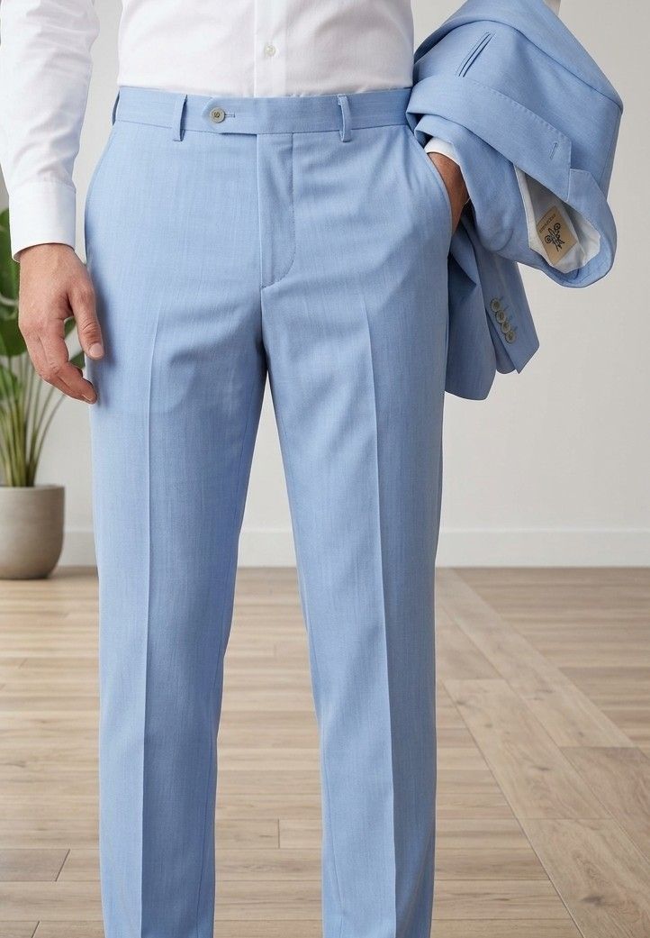 ​Tailored slim-fit chino pants